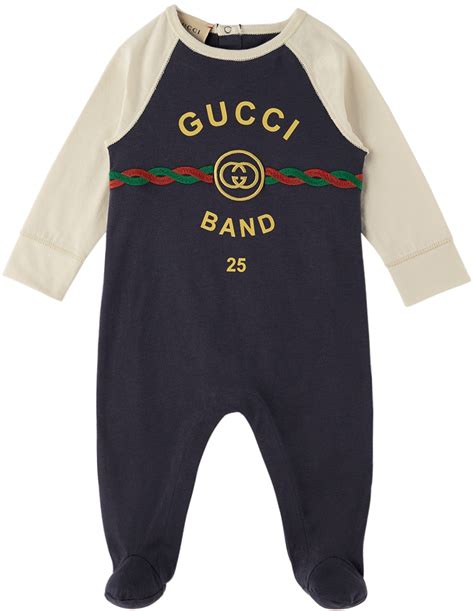 gucci baby girl shirt dress|Gucci baby jumpsuit.